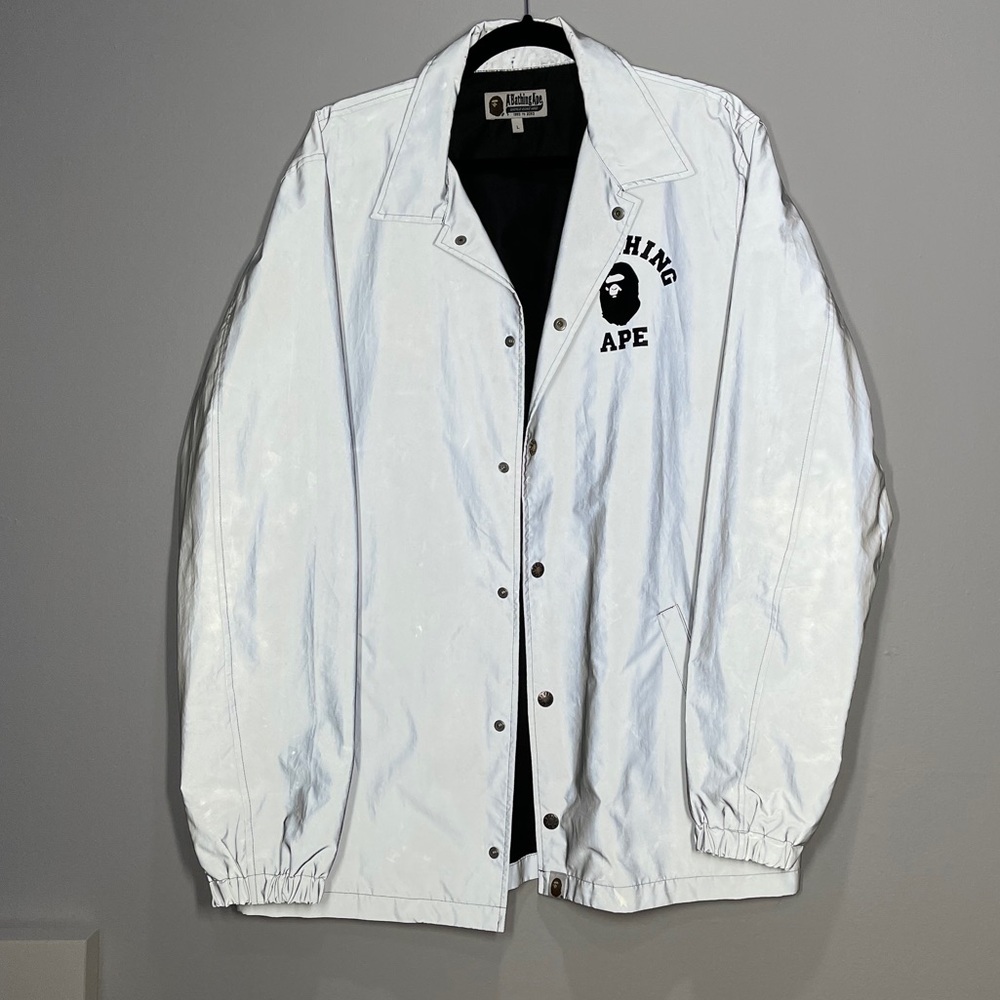 A Bathing Ape reflective jacket